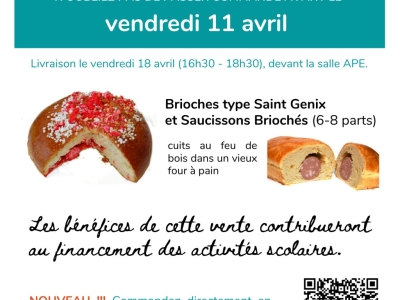 Vente de Saint-Genix / Saucissons bricochés - Commandes avant le 11 avril