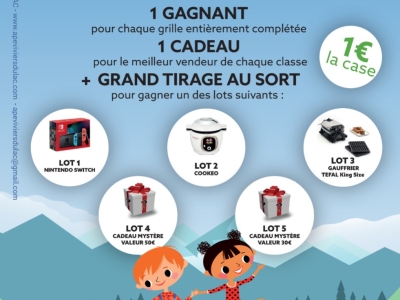 Tombola de pâques - De nombreux lots à gagner