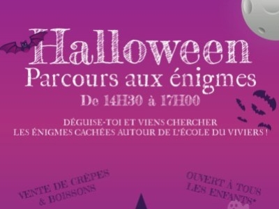 Halloween de l'APE - Samedi 18 octobre